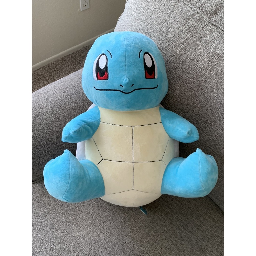 Pokémon Squirtle 18" Jumbo Plush W Tag 3rd Round 1997 Nintendo Game Freak